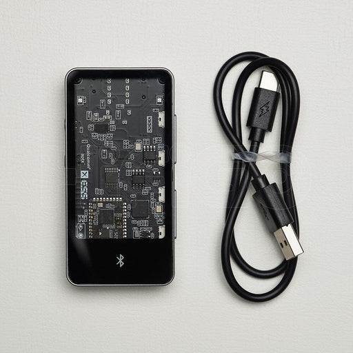 MUSE HiFi M4 Portable Bluetooth 5.1 Flagship ES9038Q2M DAC Decoding Chip Headphone AMP HiFiGo M4 Silver 